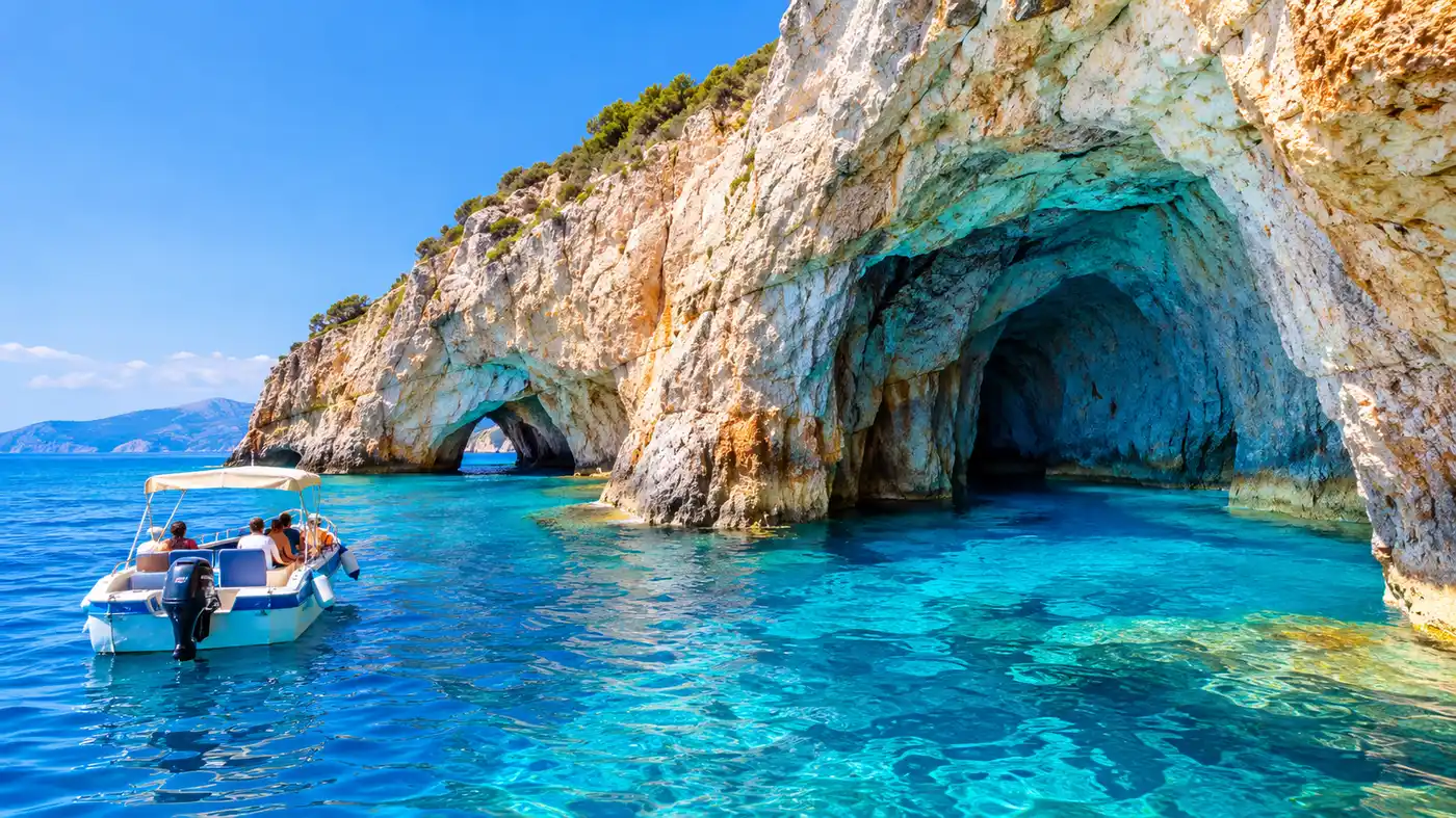How to Get to Blue Caves Zakynthos